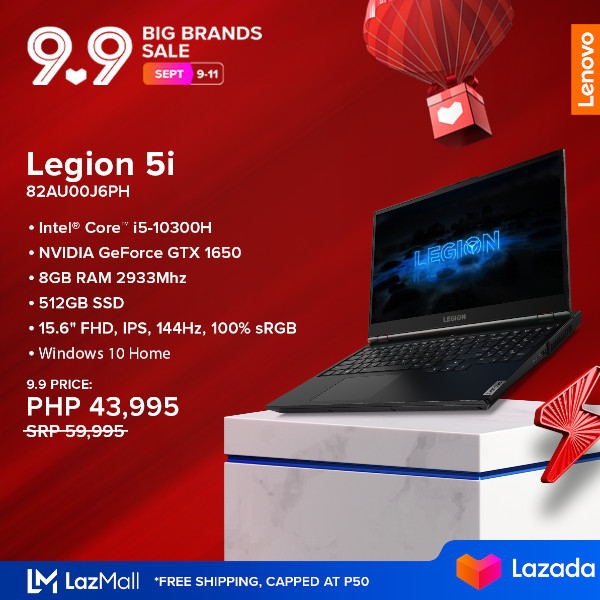 Lenovo Legion 5i J6PH - 9.9 sale