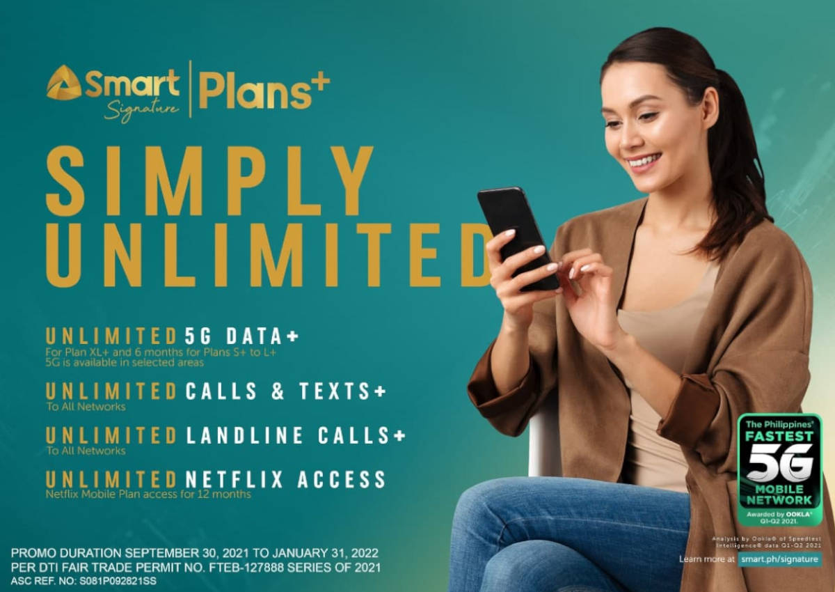 Smart Launches Unli 5G Signature Plans+