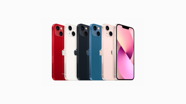 iPhone 13 and 13 mini colors options