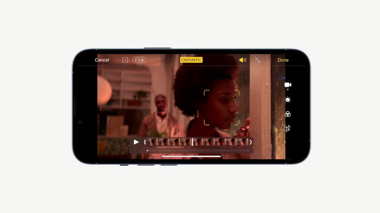 iPhone 13 series cinematic video