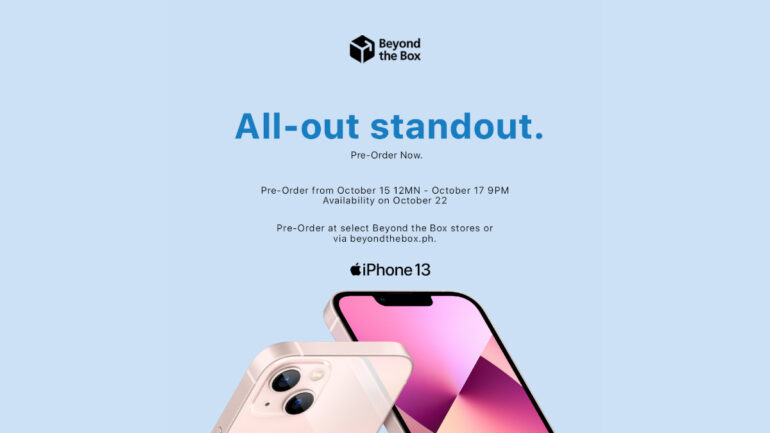 Beyond the Box - iPhone 13 series pre-order 2