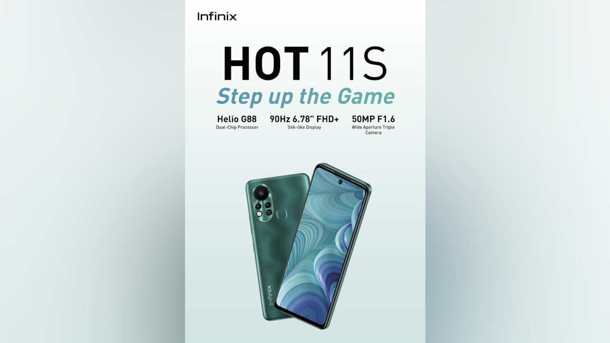 Infinix HOT 11S Teased, Set to Arrive on October 28