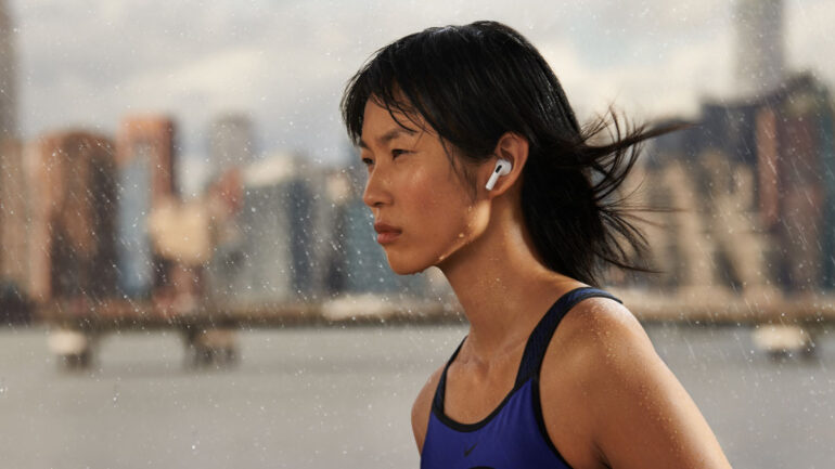 New AirPods - sweat and splash resistance