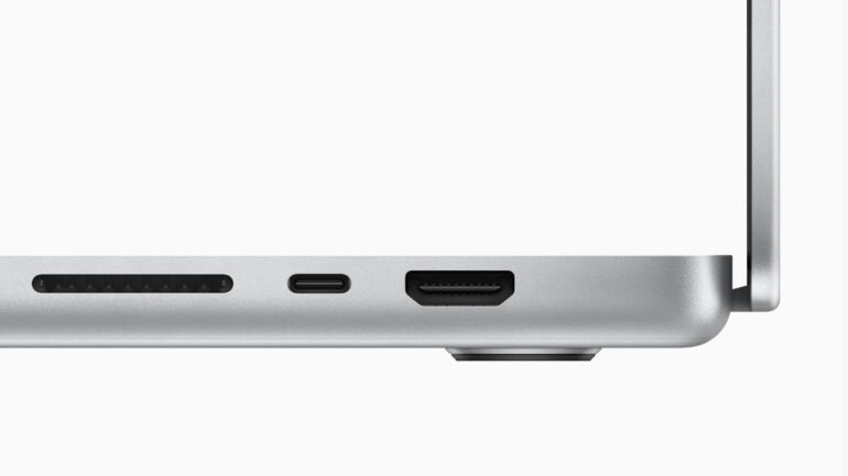 New MacBook Pro M1 Pro and M1 Max - ports