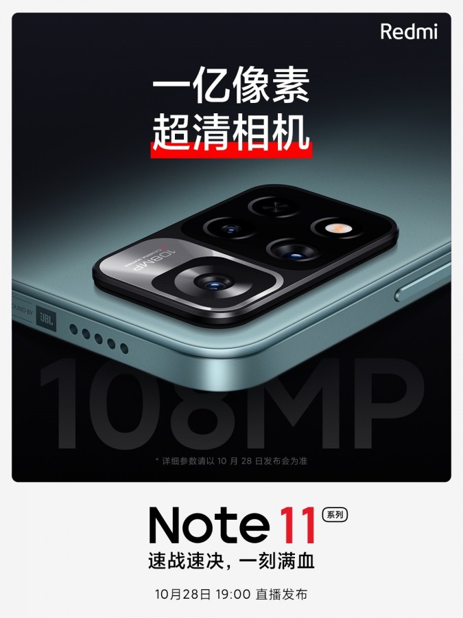 Redmi Note 11 series - camera