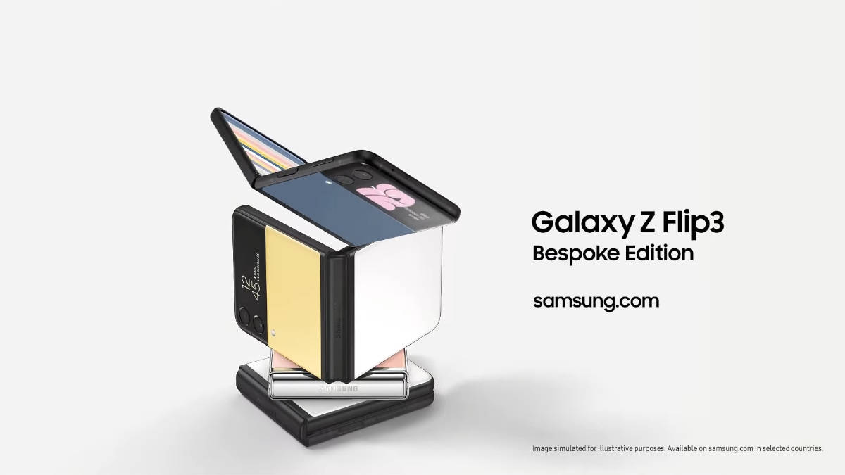 Samsung Announces Galaxy Z Flip3 and Watch4 Bespoke Edition