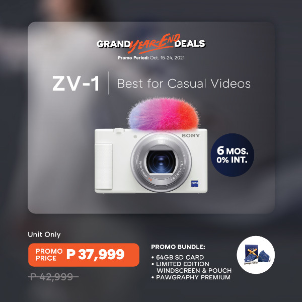 Sony Grand Year-End Deals - ZV-1