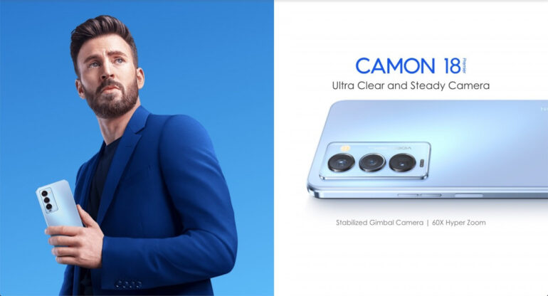 TECNO Camon 18 Premier camera