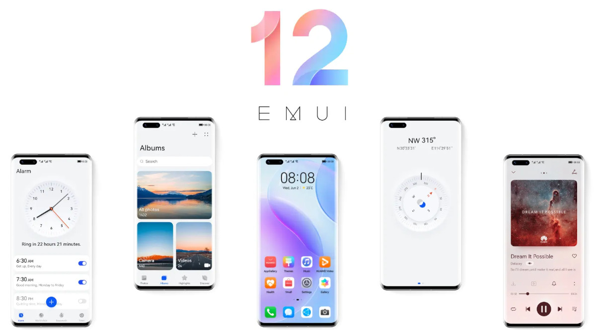 Huawei EMUI 12 Coming to 28 Devices