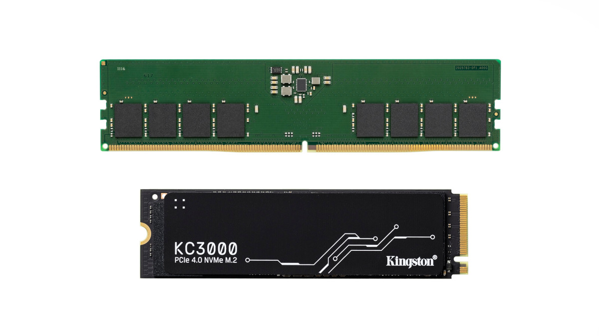 Kingston Introduces KC3000 PCIe 4.0 NVMe SSD and ValueRAM DDR5 Memory
