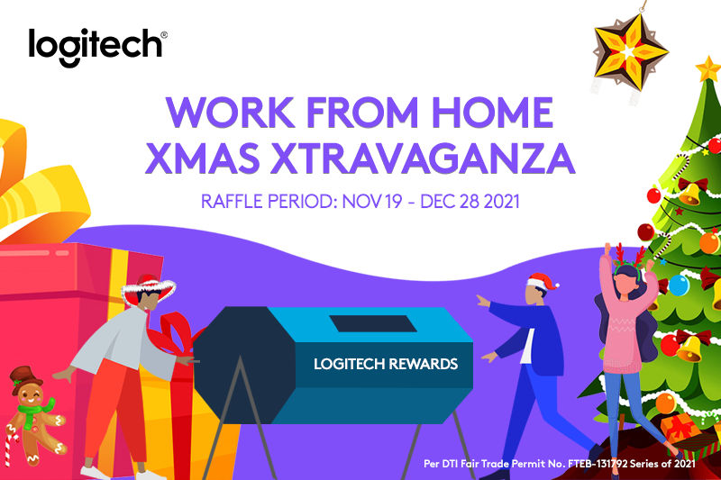 Win Prizes from the Logitech Work From Home Xmas Xtravaganza