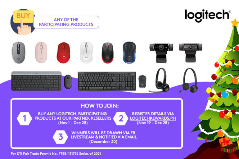Logitech Work From Home Xmas Xtravaganza - participating products