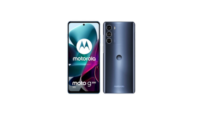 Motorola Moto G200 5G SD - Stellar Blue
