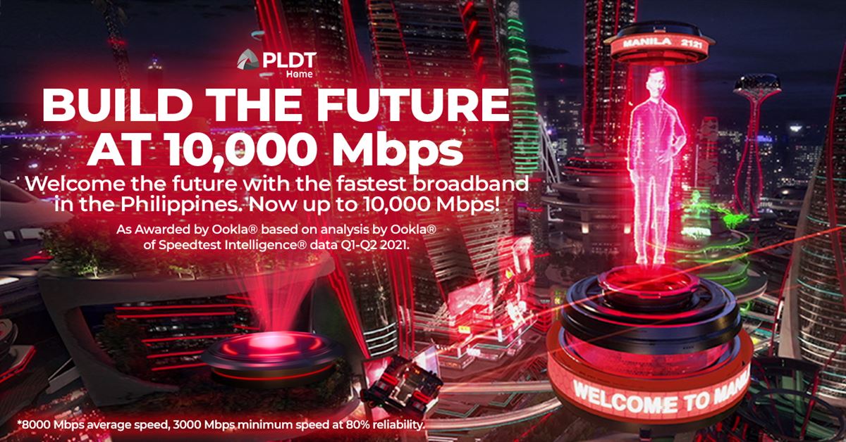 PLDT Home Launches PH’s First 10,000 Mbps Service