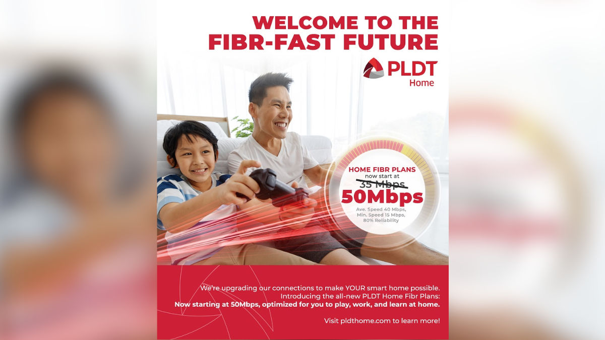 PLDT Home Introduces the Most Powerful Fibr Plans with Upgrades of Up to 600 Mbps