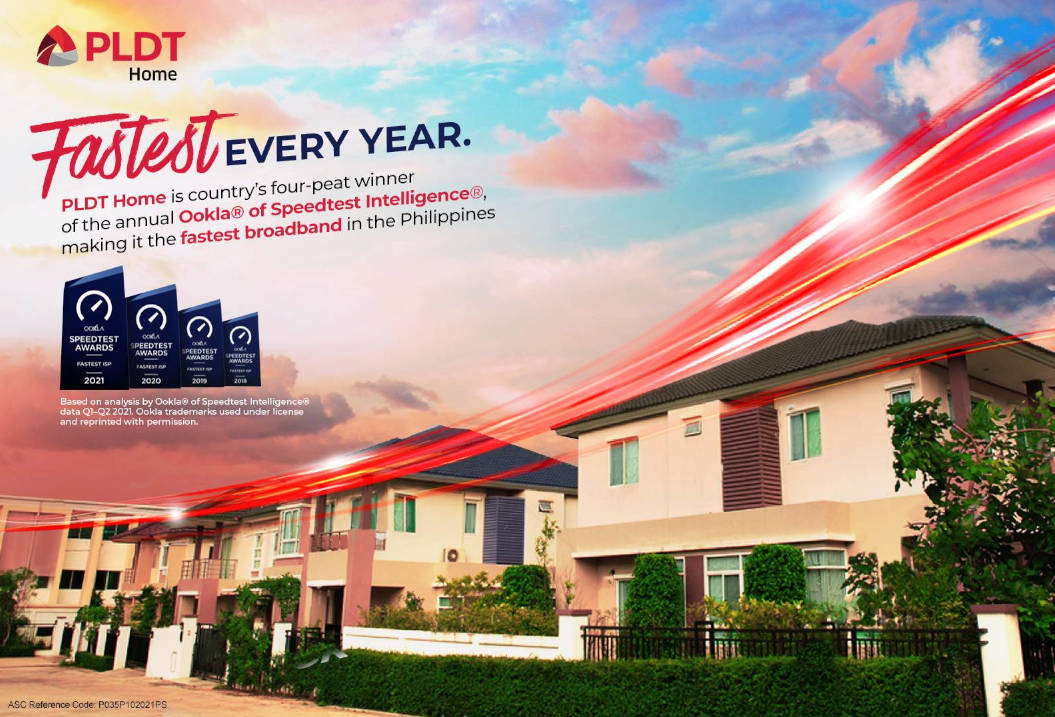 PLDT Out-Speeds All Other PH ISPs for 4th Consecutive Year
