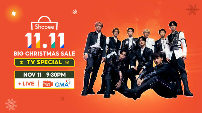 Shopee 11.11 Big Christmas Sale NCT 127