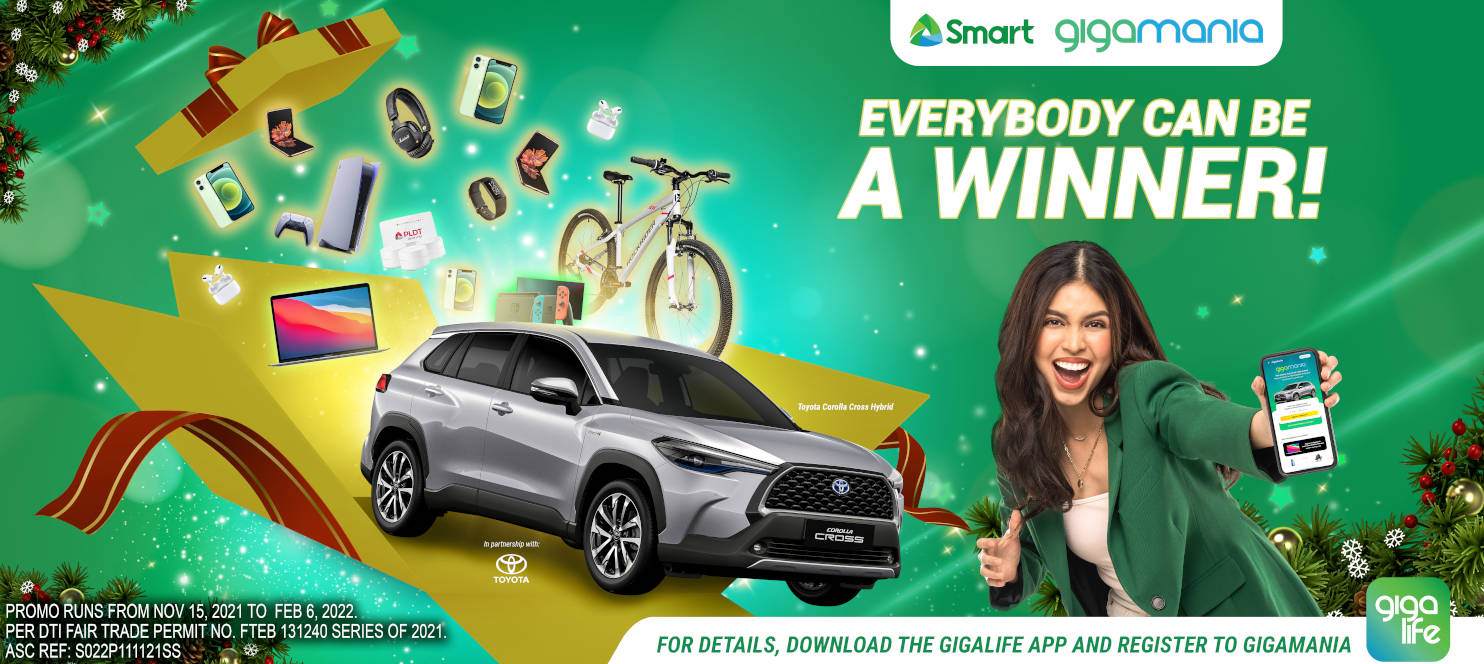 Smart Launches the GigaMania Promo on the GigaLife App