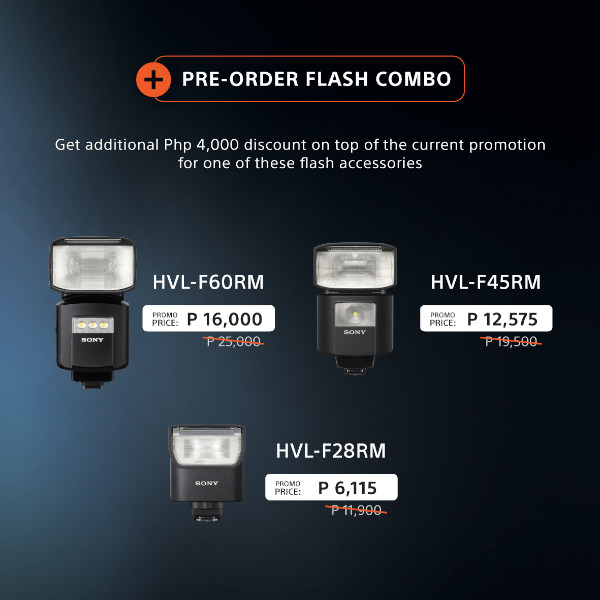Sony Alpha 7 IV PH pre-order - Flash combo