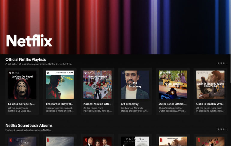 Spotify - Netflix - Netflix Hub 2
