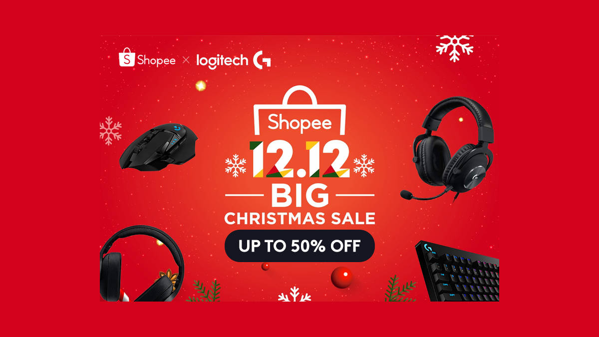 Play and Win Like a Pro with Logitech G in the Shopee 12.12 Big Christmas Sale