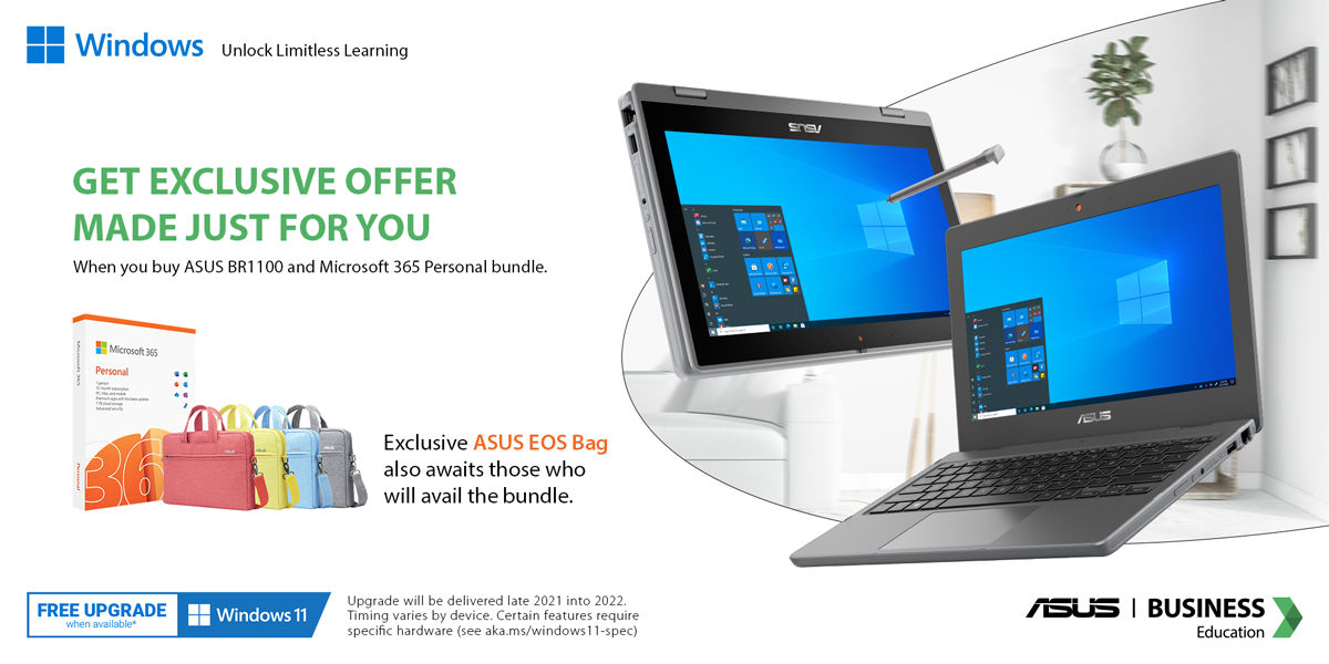 Jump Start Your Learning and Productivity with an ASUS and Microsoft Bundle