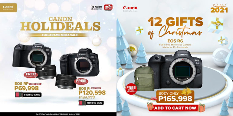 Canon Philippines - 12 Days of Crazy Holideals camera