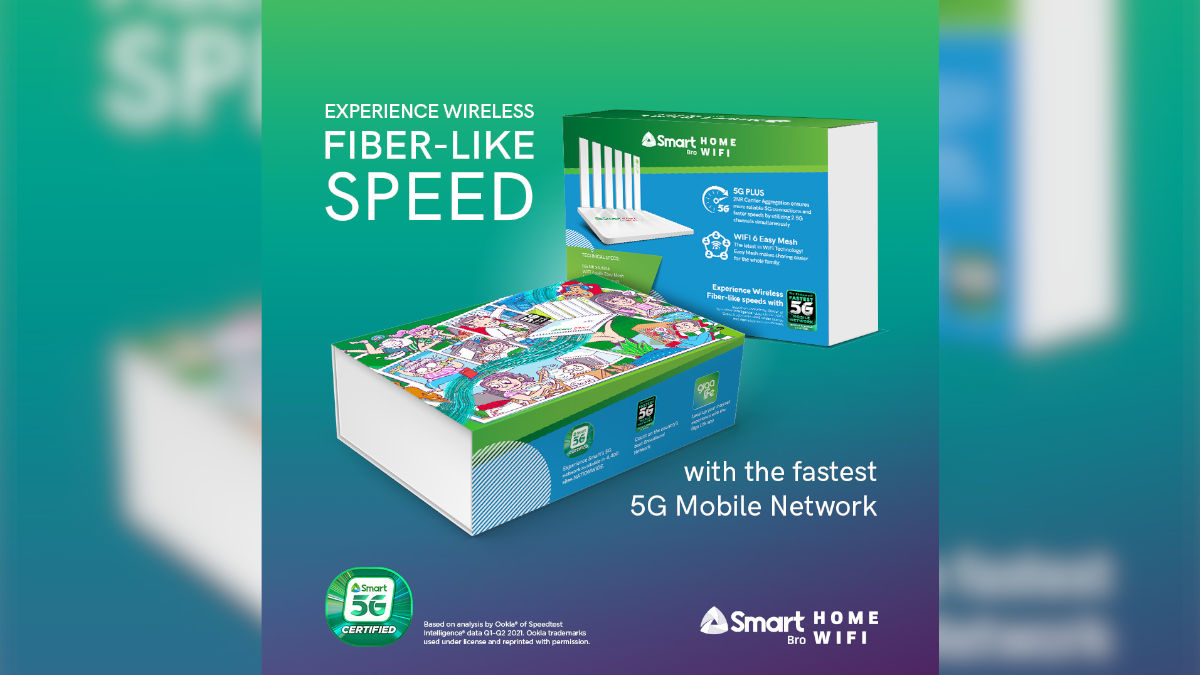 Smart Announces the Smart Bro Home WiFi 5G, the Country’s First 5G Prepaid Home WiFi