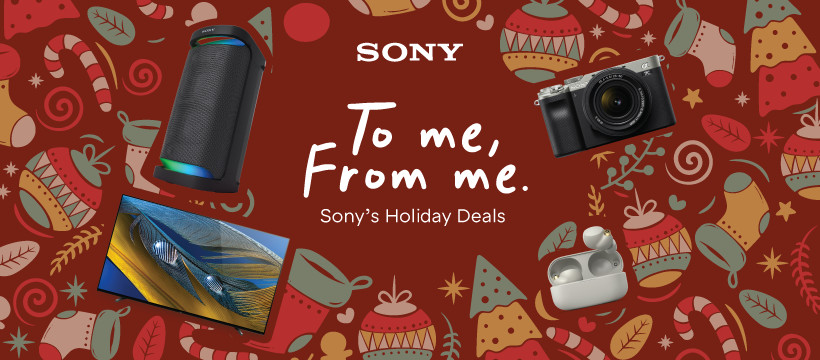 Enjoy Discounts at the To Me, From Me Sony Year-End Promo