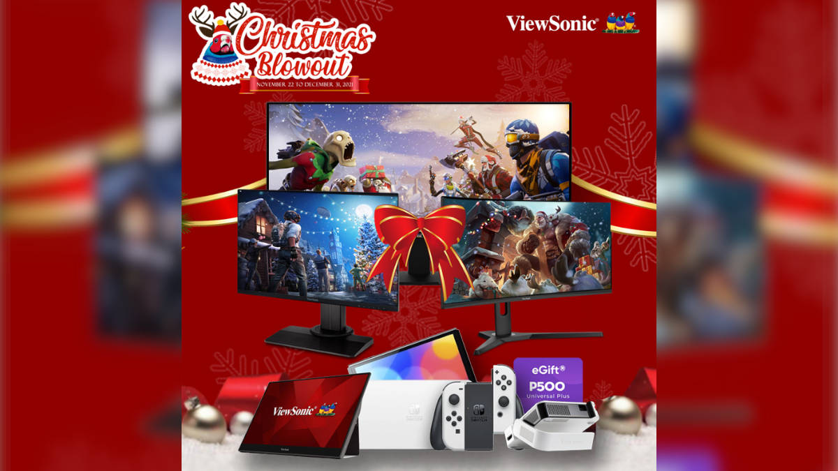 ViewSonic Announces Its Christmas Blowout Promo until December 31, 2021