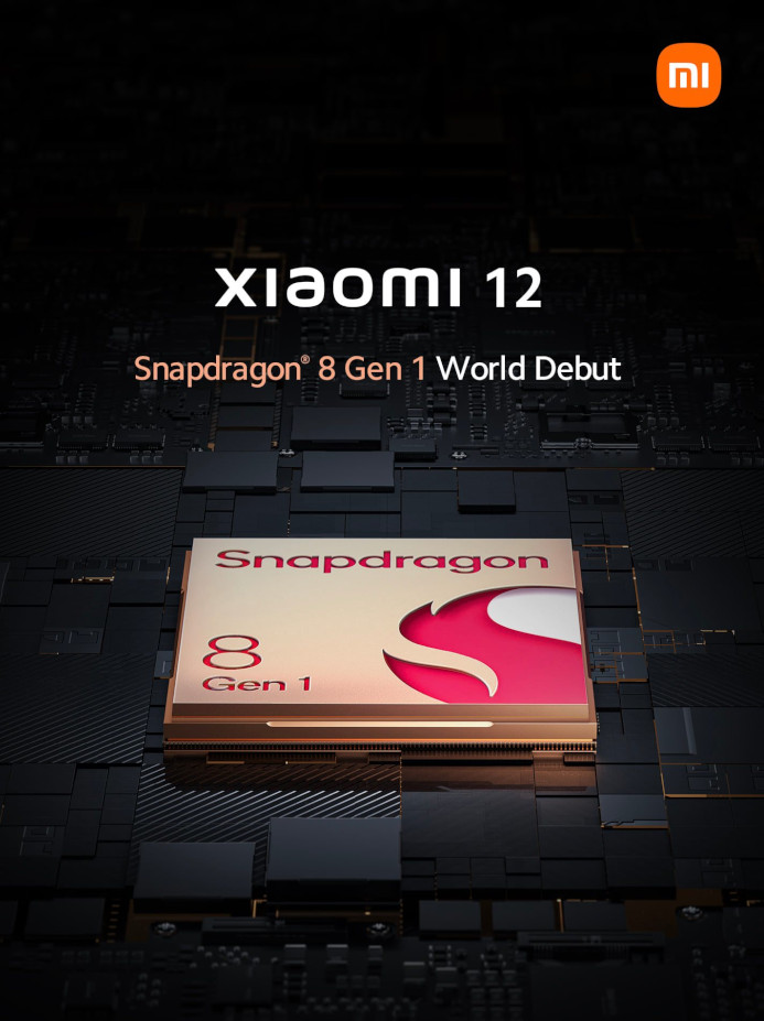 Xiaomi 12 series Snapdragon 8 Gen 1