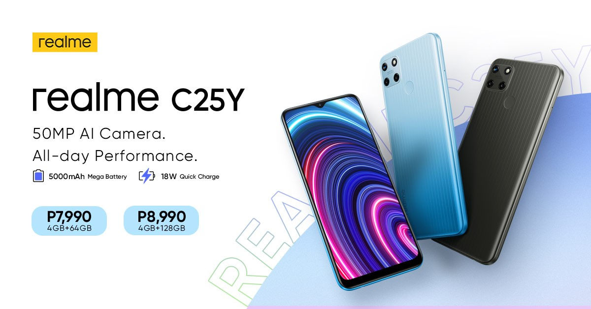 realme C25Y Launched in PH, Priced