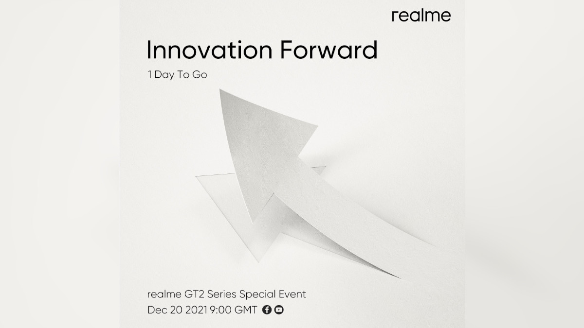 realme GT 2 Series Special Event Announced to be Held on December 20