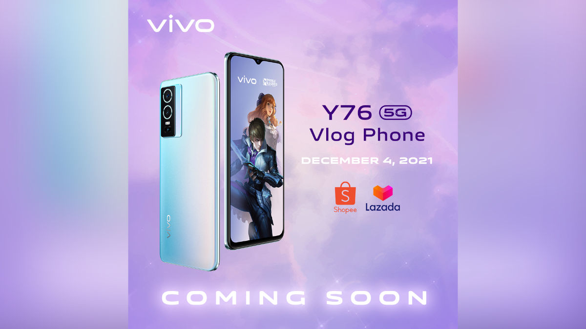vivo Y76 5G Set to Launch in PH on December 4