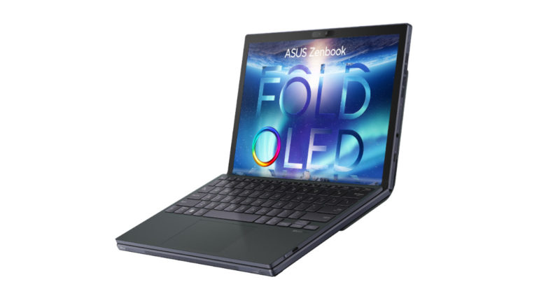 ASUS Zenbook 17 Fold Laptop mode - CES 2022