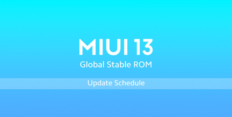 MIUI 13 International Rollout Begins Q1 2022