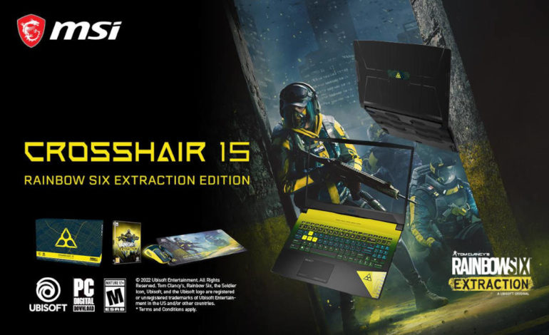 MSI Crosshair 15 - Rainbow Six Extraction Edition - CES 2022