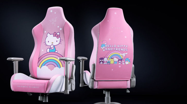 Razer x Hello Kitty and Friends collection - Iskur X gaming chair