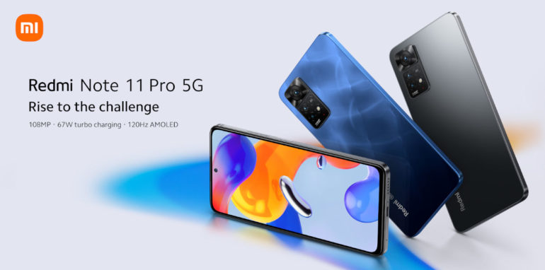 Redmi Note 11 Pro 5G - global launch