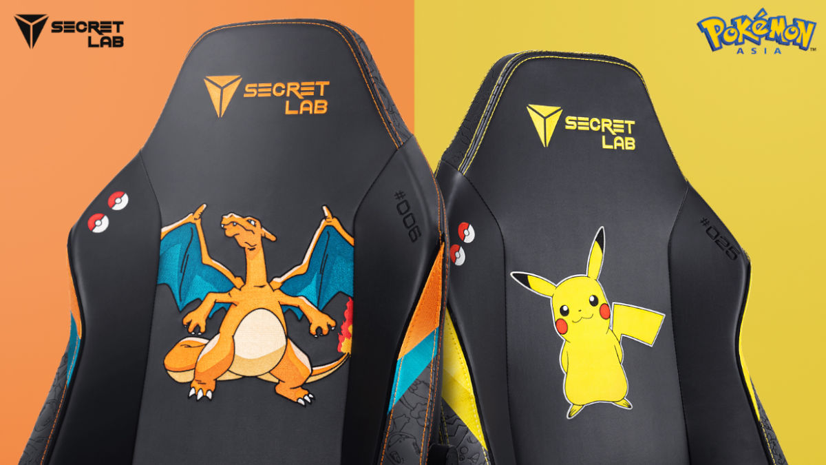 Secretlab Pokémon Collection Launched in PH