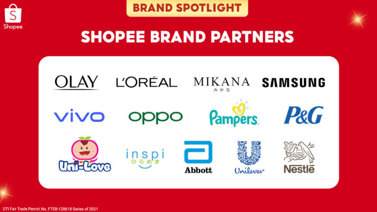 Shopee Brand Spotlight Festival - brands