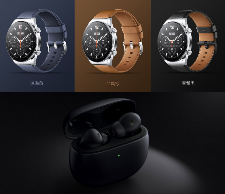 Xiaomi Watch S1 and TWS Earphones 3 Debuts
