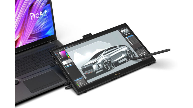 proart display pa169cdv includes wacom emr technology