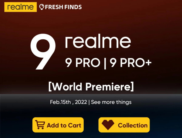 realme 9 Pro series launch poster leak