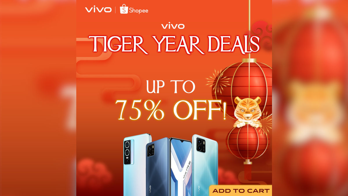 Bring In Prosperity and Good Fortune at the vivo Tiger New Year Sale on Shopee
