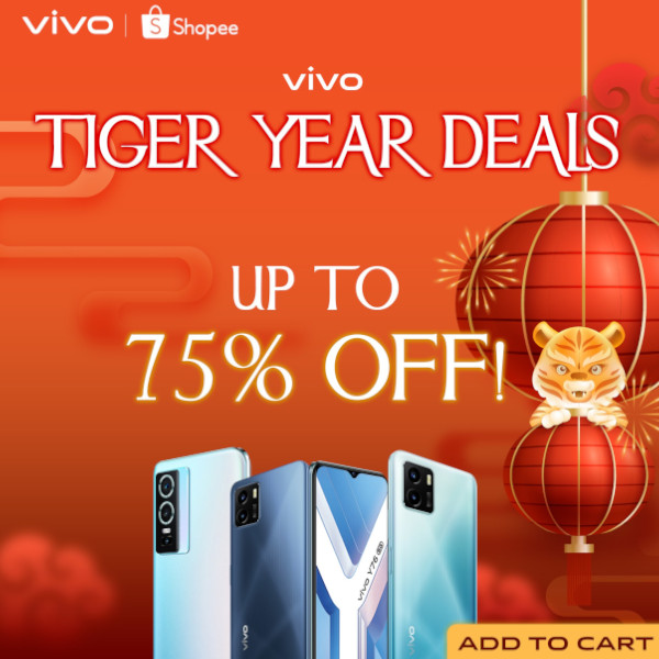 vivo Tiger New Year Sale on Shopee poster