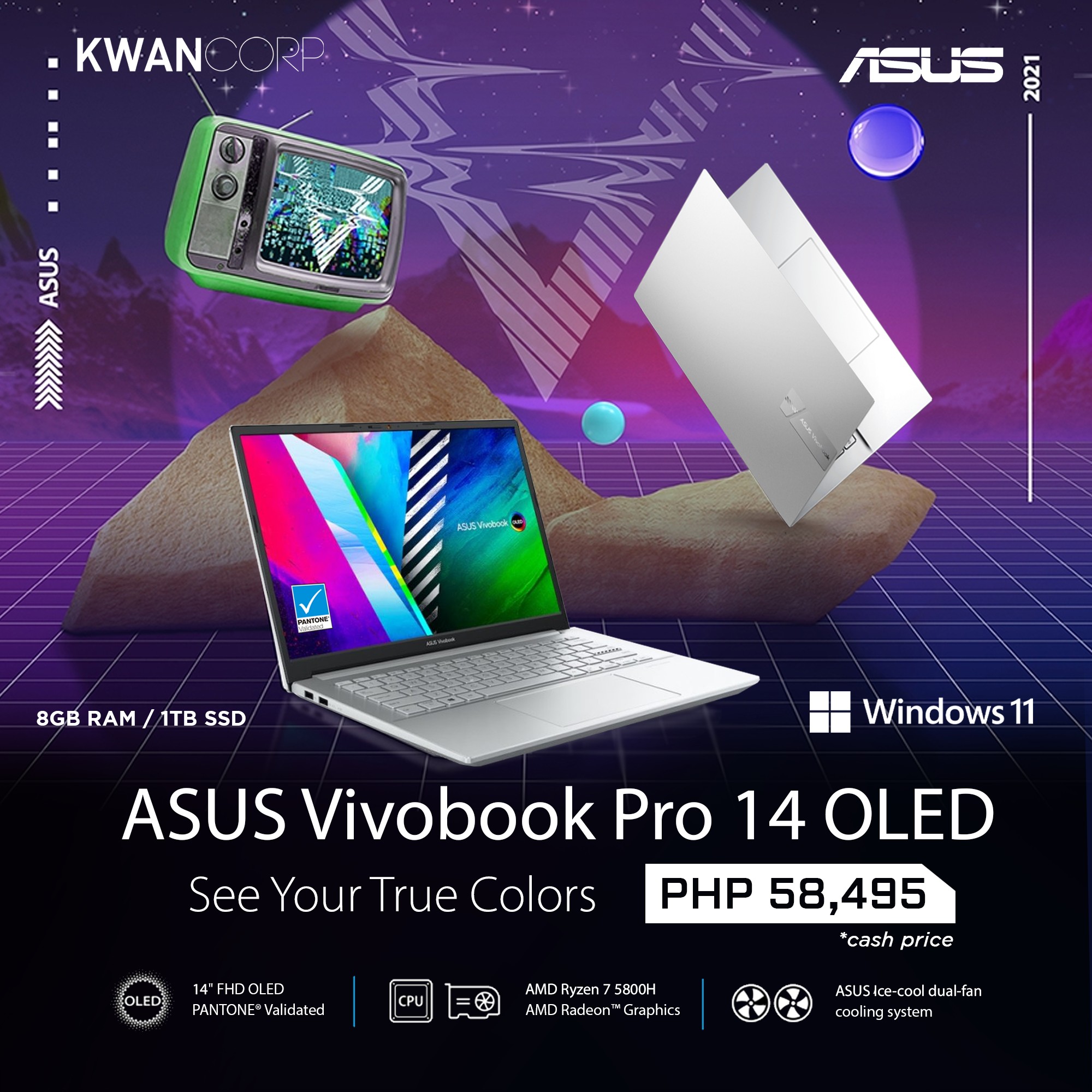 ASUS VivoBook Pro 14 OLED PH PRICE 2