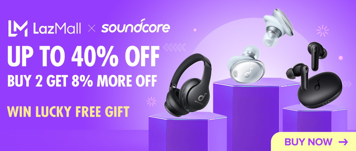Get Up to 40% Off on Anker Soundcore Products During the Lazada Sulit Sweldo Sale!