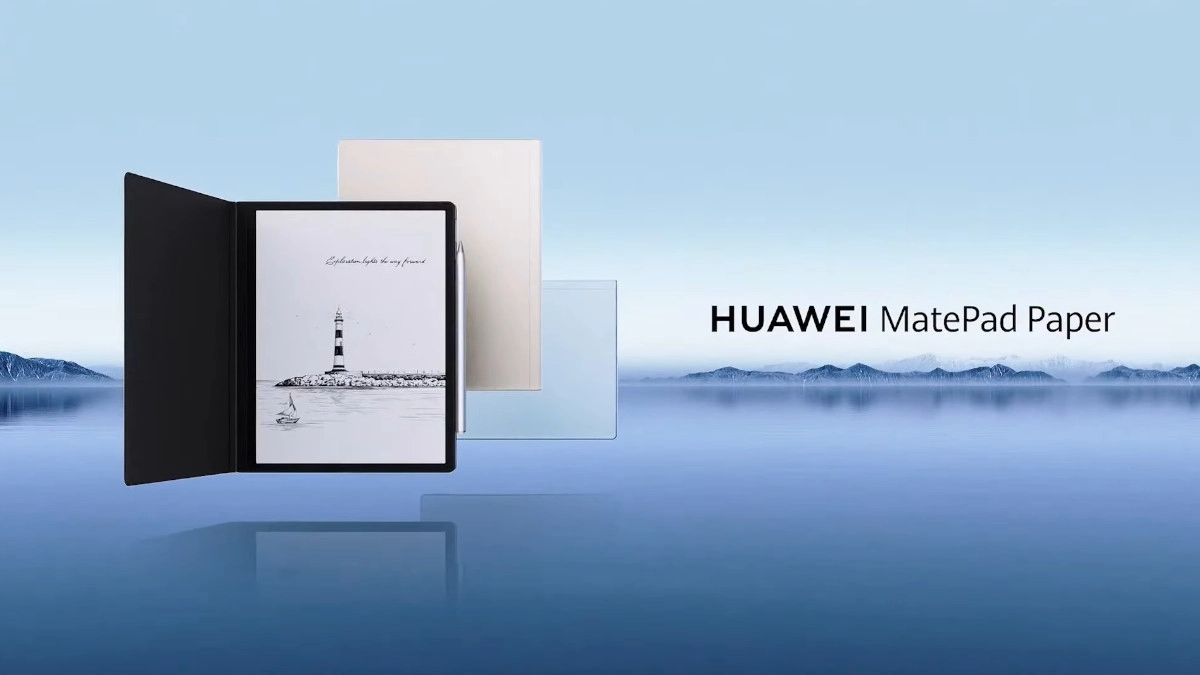 Huawei MatePad Paper E-Ink Tablet Launched at MWC 2022