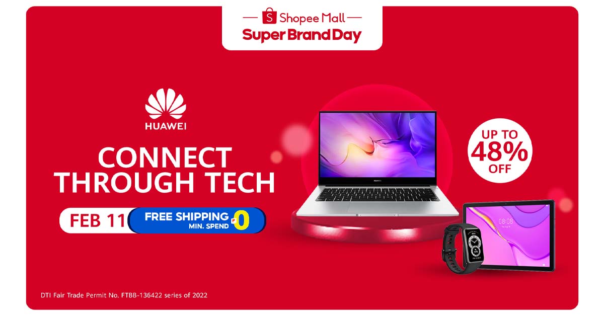 Bring Your A-Game on All Things Tech on HUAWEI’s Upcoming Brand Day in Shopee